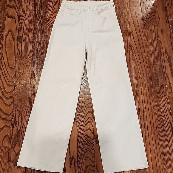MOTHER Superior High Waisted Tunnel Vision Ankle Totally Innocent Size 23 Wide L - Picture 1 of 9